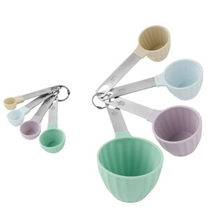 ❤️ The Pioneer Woman Pastel Plastic Measuring Cups And Spoons